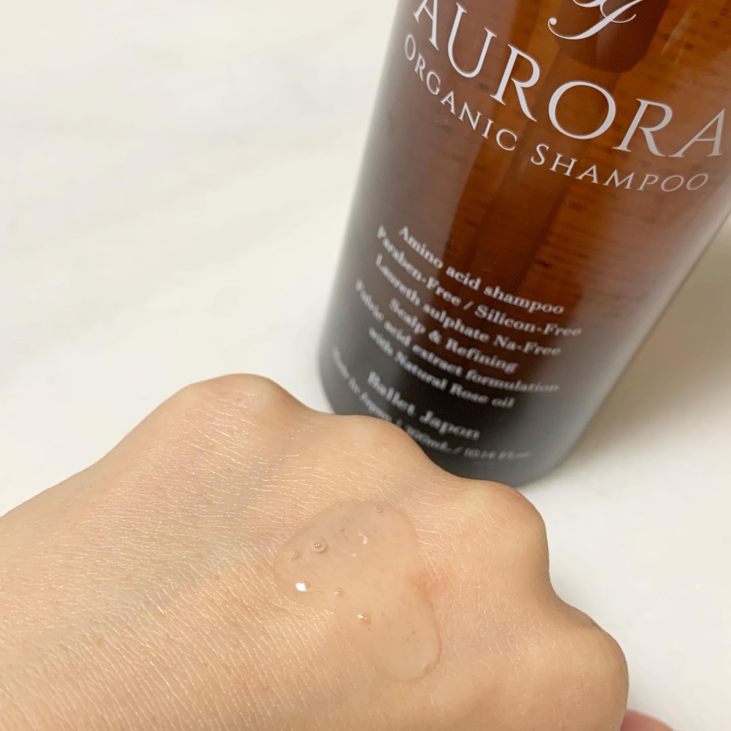 オーロラシャンプー/バレエジャポン/市販シャンプーを使ったクチコミ（2枚目）