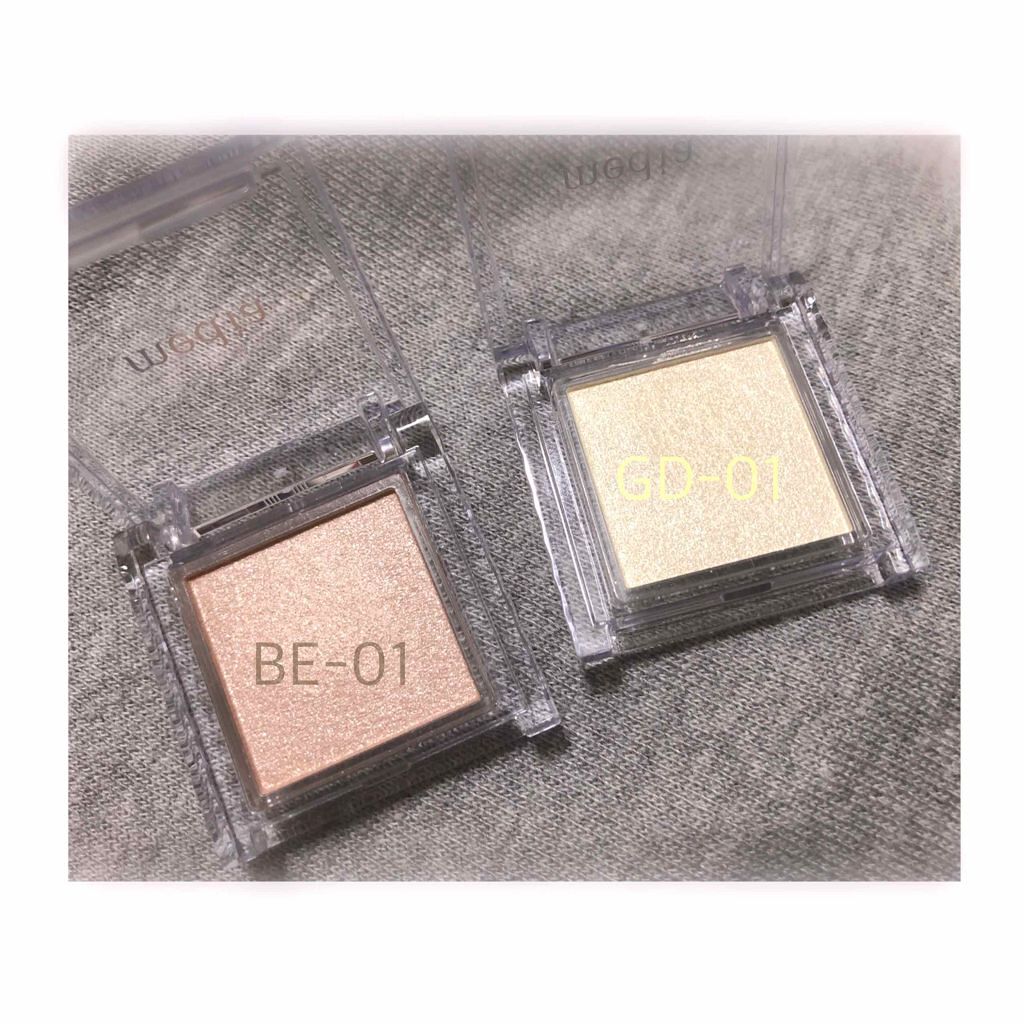 ブライトアップアイシャドウ GD-01 (イエローゴールド)/media/単色アイシャドウを使ったクチコミ（1枚目）