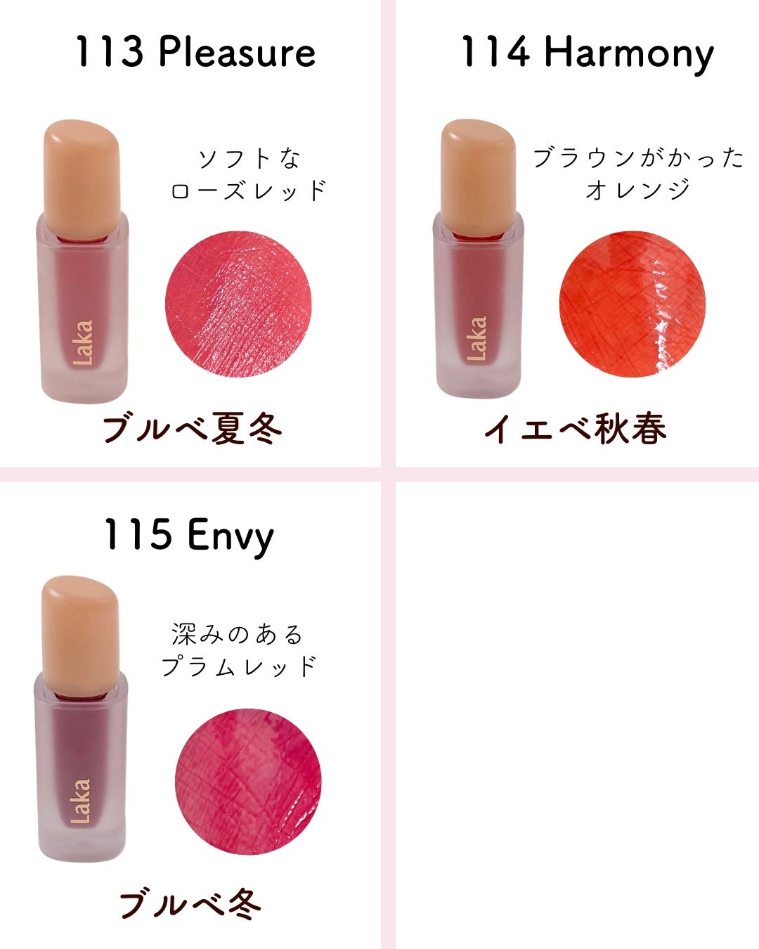 フルーティーグラムティント/Laka/リップティントを使ったクチコミ(6枚目)