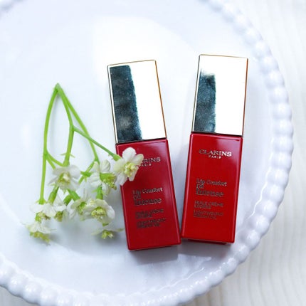 コンフォート リップオイル インテンス/CLARINS/リップグロスを使ったクチコミ(1枚目)
