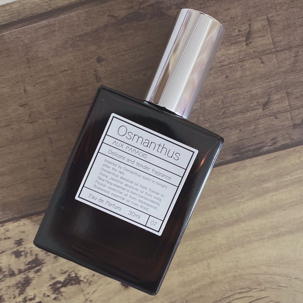 オードパルファム　#07 Osmanthus 〔オスマンサス〕/AUX PARADIS/香水(レディース)を使ったクチコミ（2枚目）