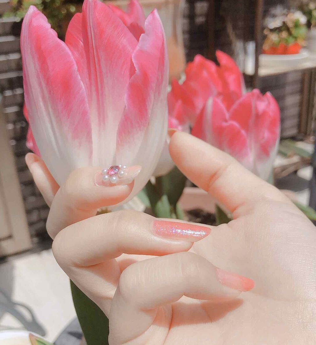 ネイルシール/セリア/ネイルシールを使ったクチコミ（2枚目）