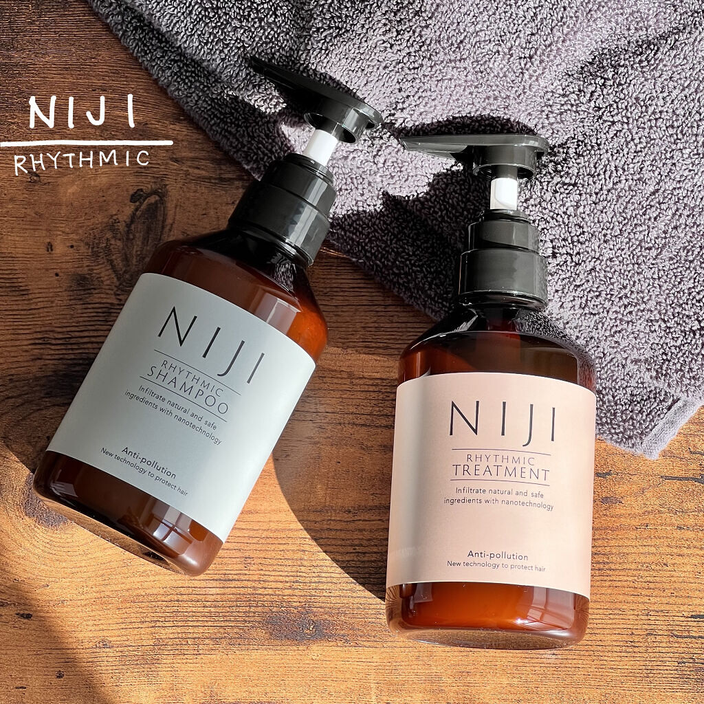NIJI＜ニジ＞リズミック シャンプー/トリートメント/NIJI RHYTHMIC/市販シャンプーを使ったクチコミ（1枚目）