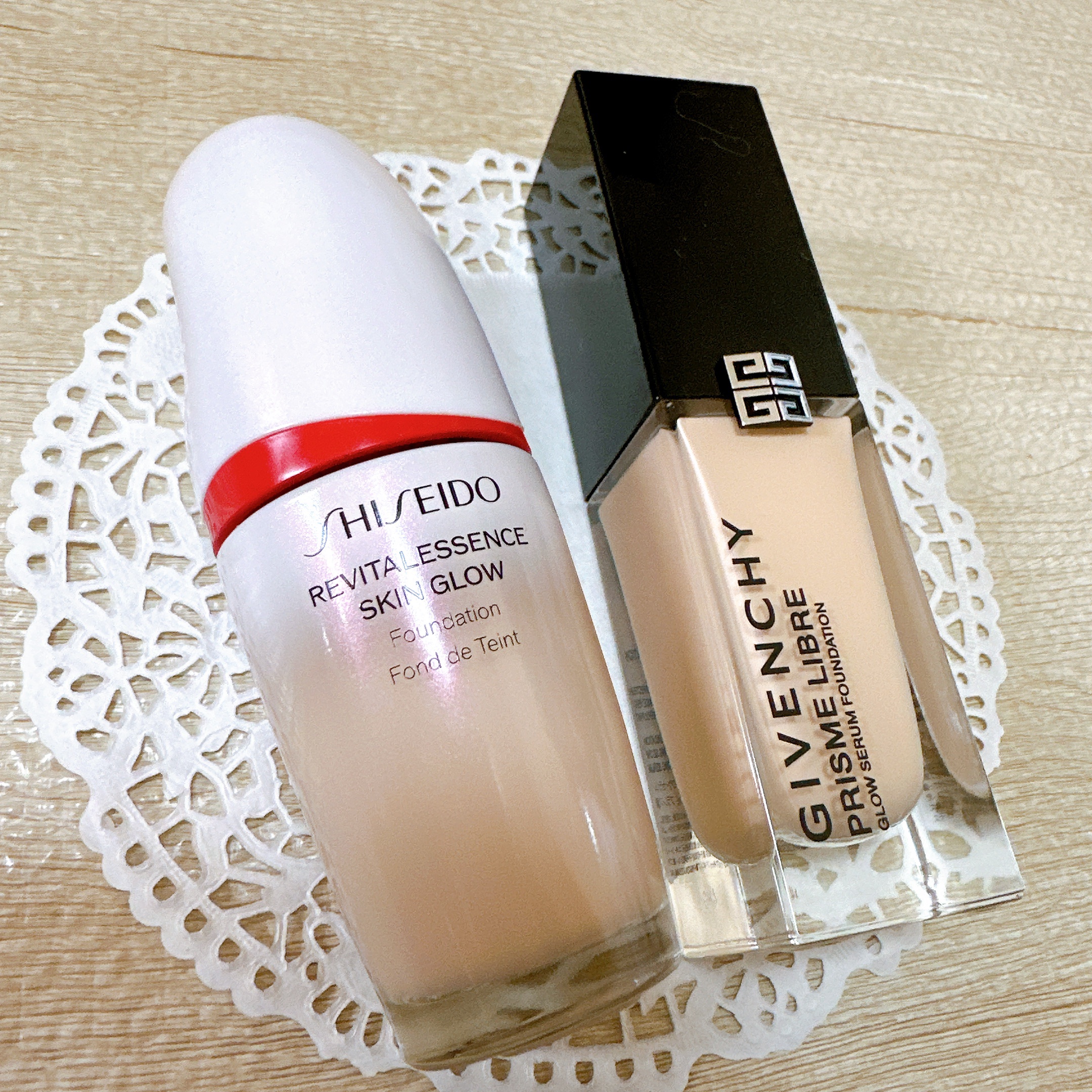 エッセンス スキングロウ ファンデーション/SHISEIDO/リキッドファンデーションを使ったクチコミ（2枚目）