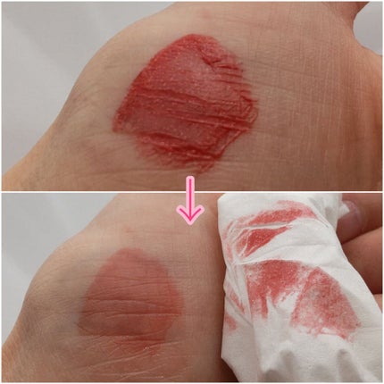 ウォータリーティントリップ/CEZANNE/リップティントを使ったクチコミ(4枚目)