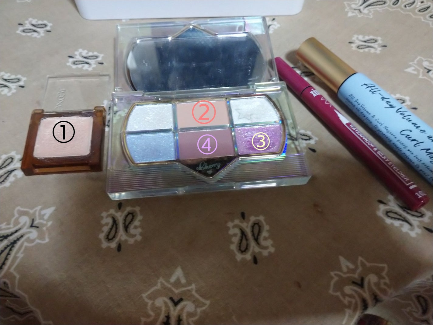 イルミクチュールシャドウ/excel/ジェル・クリームアイシャドウを使ったクチコミ(1枚目)