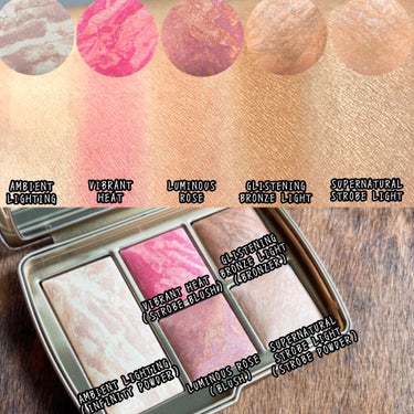 HOURGLASS Ambient® Lighting Edit Face Palette - Universeのクチコミ「(★´∀｀)ちゃまるです☆*ﾟ

【HOUR GLASS】
AMBIENT LIGHTING .....」（3枚目）