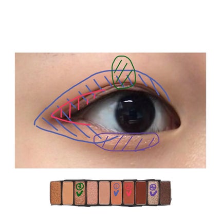 プレイカラー アイシャドウ/ETUDE/アイシャドウパレットを使ったクチコミ(3枚目)