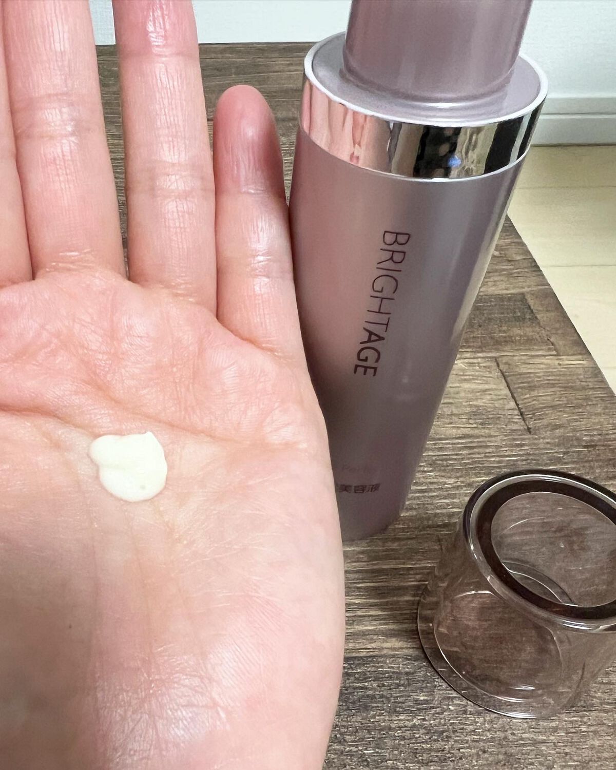 リフトホワイト パーフェクション/BRIGHTAGE/美容液を使ったクチコミ（2枚目）