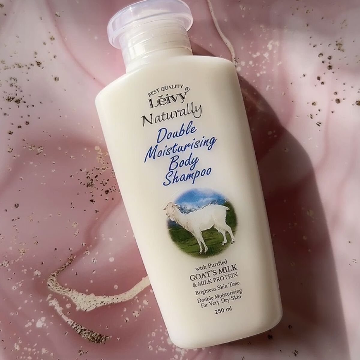 ボディシャンプー ゴートミルク/Leivy/ボディソープを使ったクチコミ（1枚目）