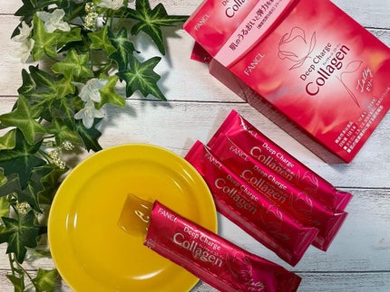 ディープチャージ コラーゲン スティックゼリー/ファンケル/美容サプリメントを使ったクチコミ(2枚目)