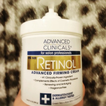 レチノールアドバンスドファーミングクリーム/ADVANCED CLINICALS/ボディクリームを使ったクチコミ(1枚目)