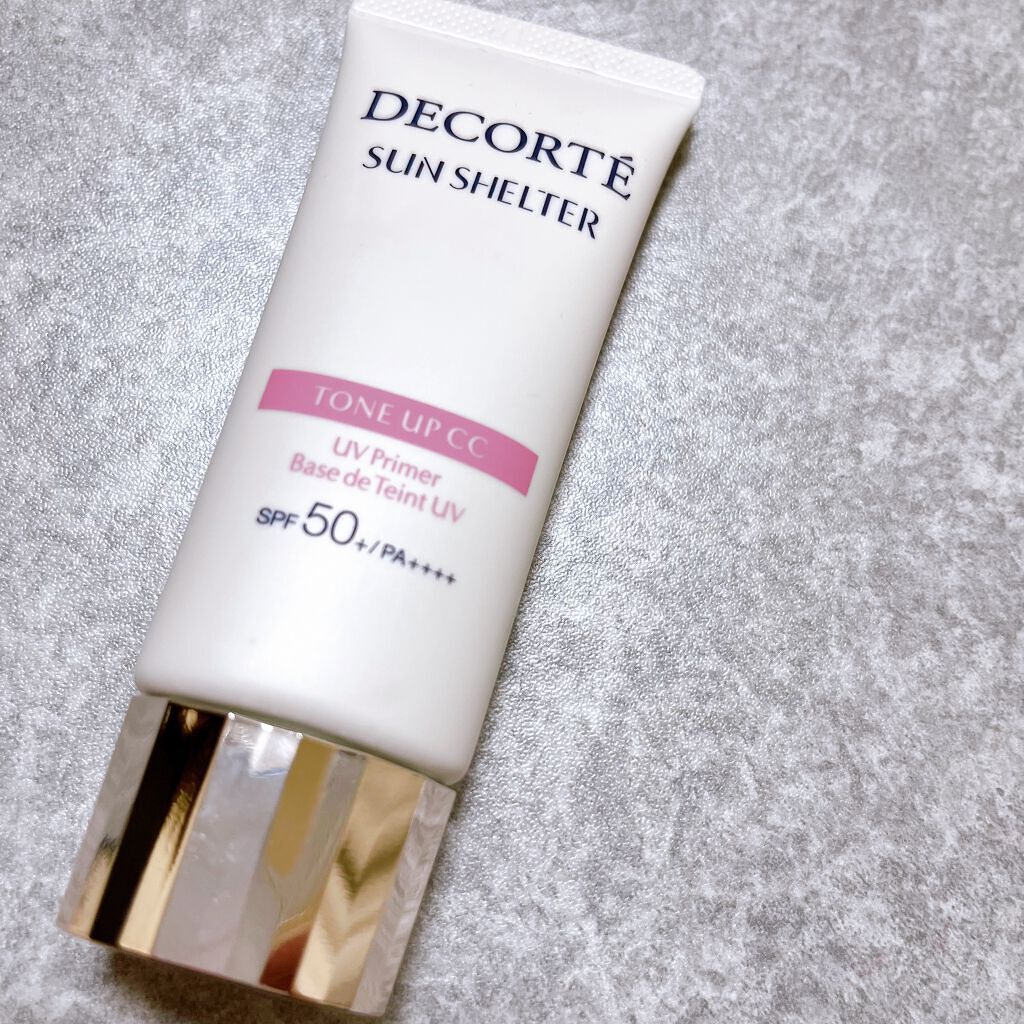 サンシェルター トーンアップCC/DECORTÉ/CCクリームを使ったクチコミ(1枚目)