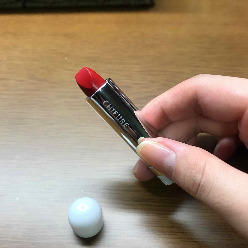 口紅（詰替用） 578 レッド系/ちふれ/口紅を使ったクチコミ（3枚目）