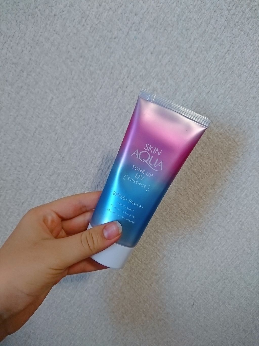 スキンアクア トーンアップUVエッセンス/スキンアクア/日焼け止めクリームを使ったクチコミ（1枚目）