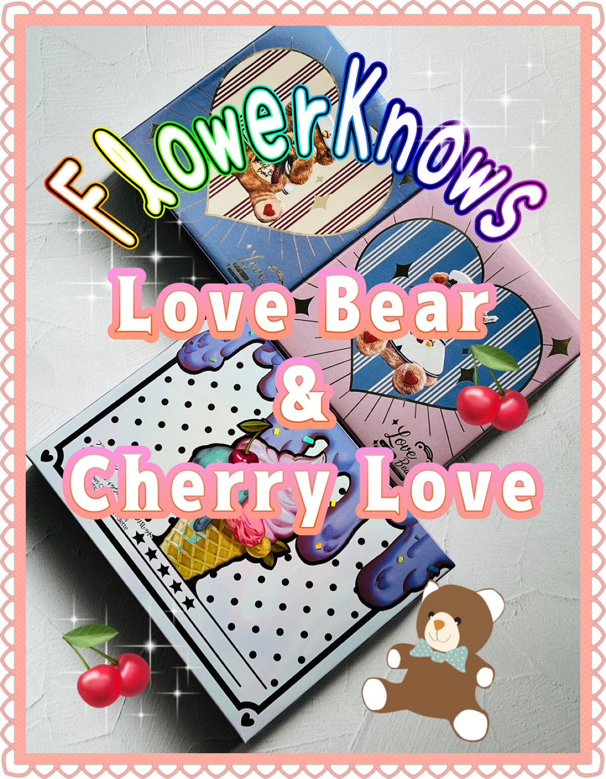 Love Bear ブラッシュ/FlowerKnows/パウダーチークを使ったクチコミ（1枚目）