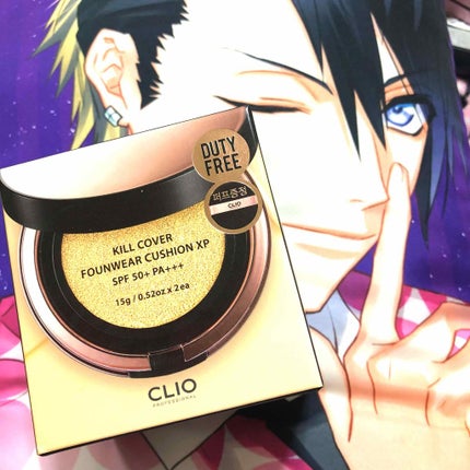 キル カバー ファンウェア クッション エックスピー/CLIO/クッションファンデーションを使ったクチコミ(1枚目)