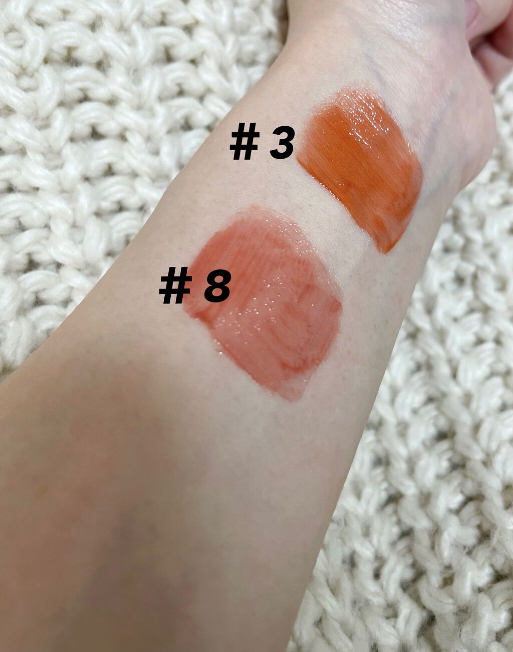 グラスティングウォーターティント/rom&nd/リップティントを使ったクチコミ（2枚目）