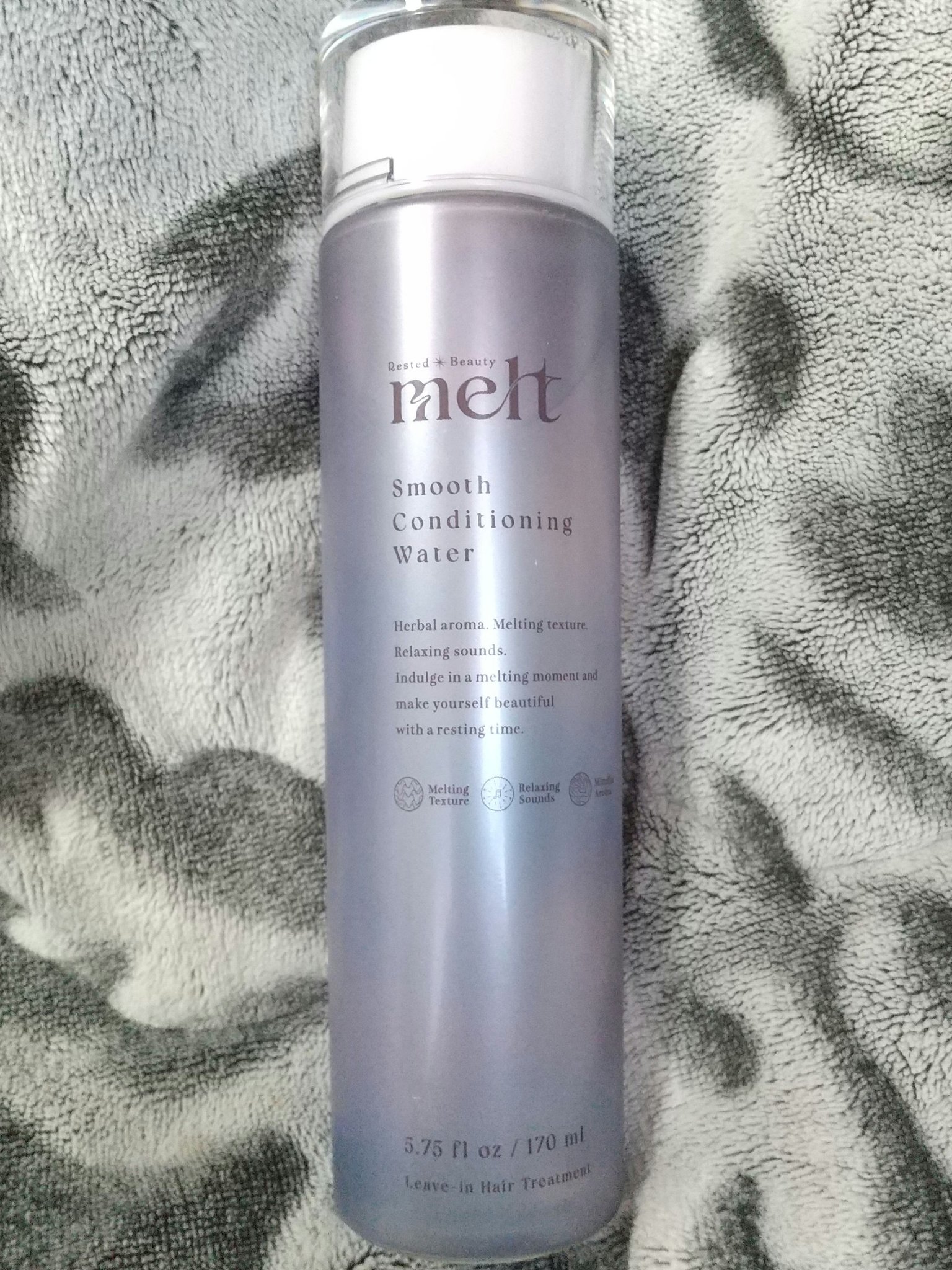 スムース コンディショニング ウォーター/melt/アウトバストリートメントを使ったクチコミ（3枚目）