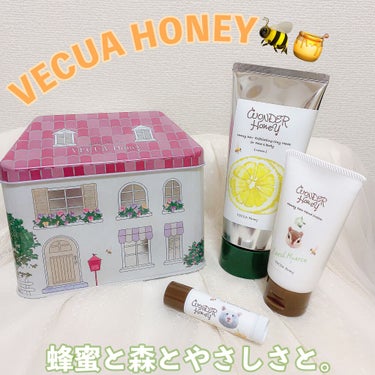 ワンダーハニー リップエッセンスクリーム ハニーポット/VECUA Honey/リップケア・リップクリームを使ったクチコミ（1枚目）