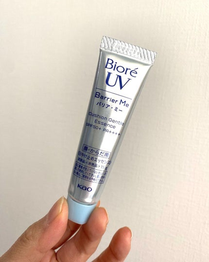 ビオレUV バリアミー クッションジェントルエッセンス		/ビオレ/日焼け止めクリームを使ったクチコミ(1枚目)