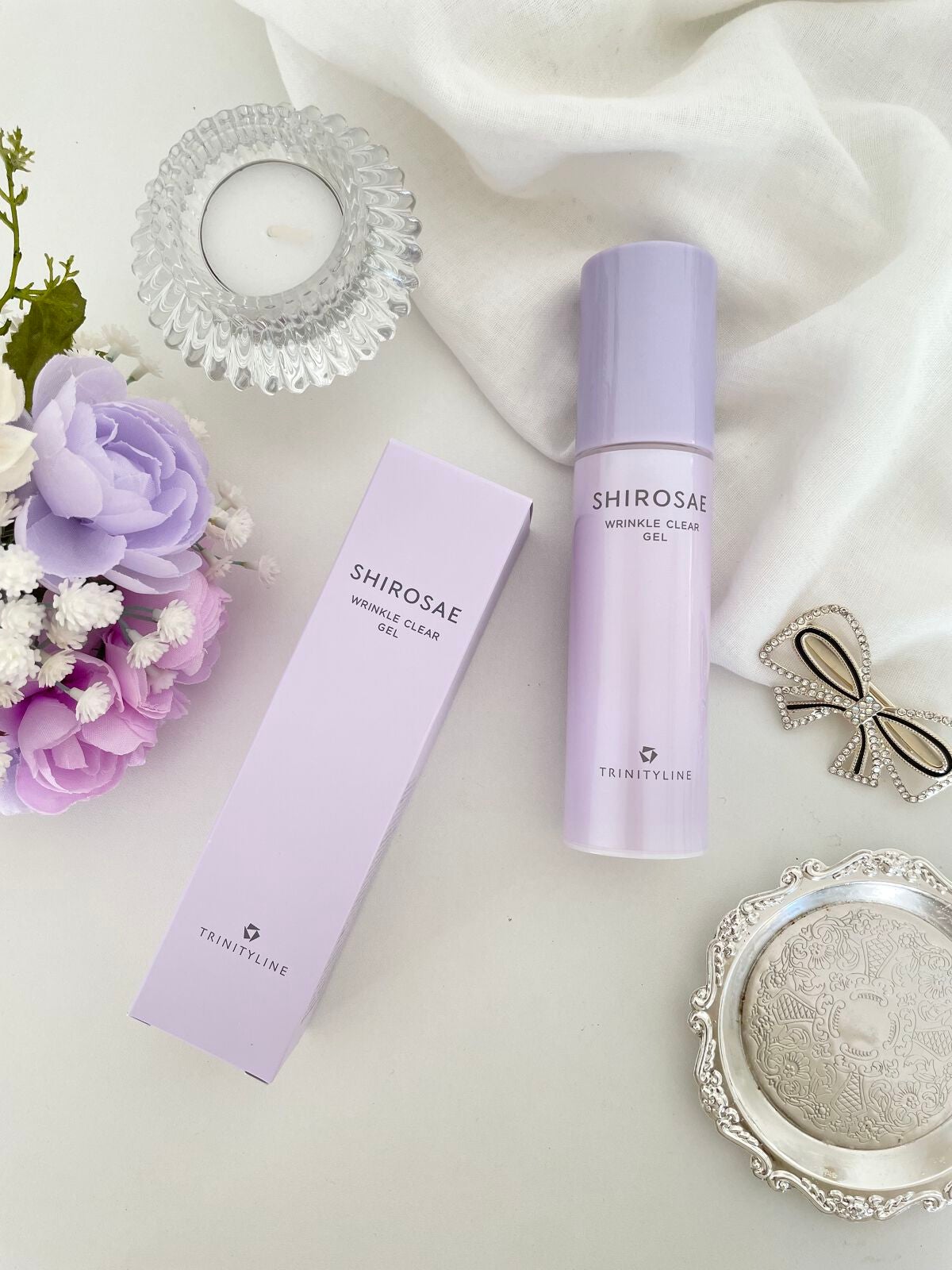 シロサエ リンクルクリアジェル 120g