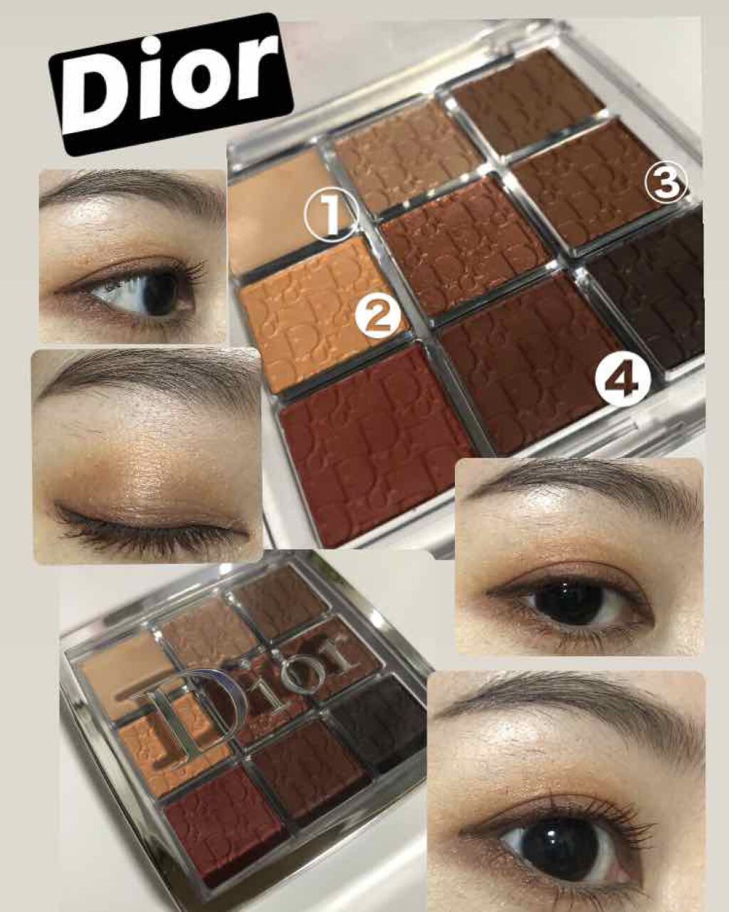 ディオール バックステージ アイ パレット/Dior/アイシャドウパレットを使ったクチコミ（1枚目）