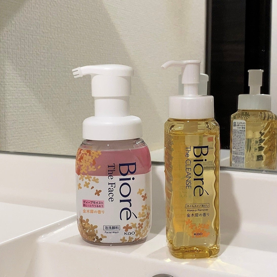 ビオレ ザ クレンズ オイルメイク落とし 金木犀の香り/ビオレ/オイルクレンジングを使ったクチコミ(1枚目)