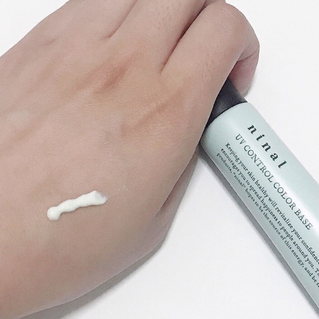 ninal UVコントロールカラーベース/ninal/化粧下地を使ったクチコミ（3枚目）