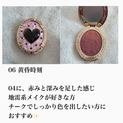 サーカスシリーズ グラデーションブラッシュ /FlowerKnows/パウダーチークを使ったクチコミ(8枚目)