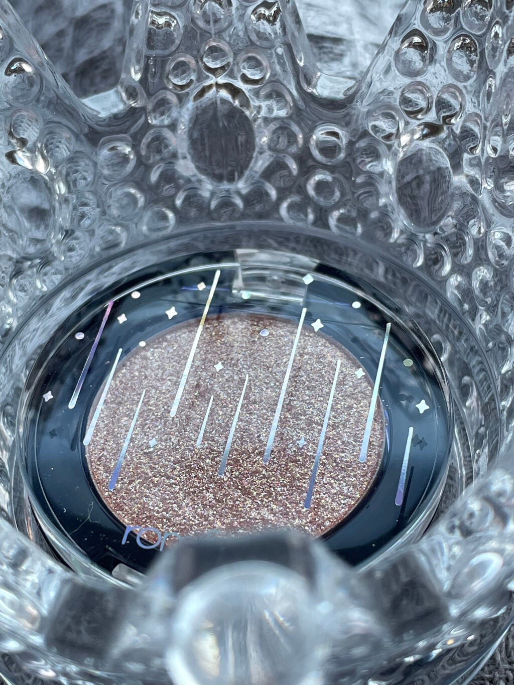 グリッター シャドウ カラー/rom&nd/グリッターを使ったクチコミ(2枚目)