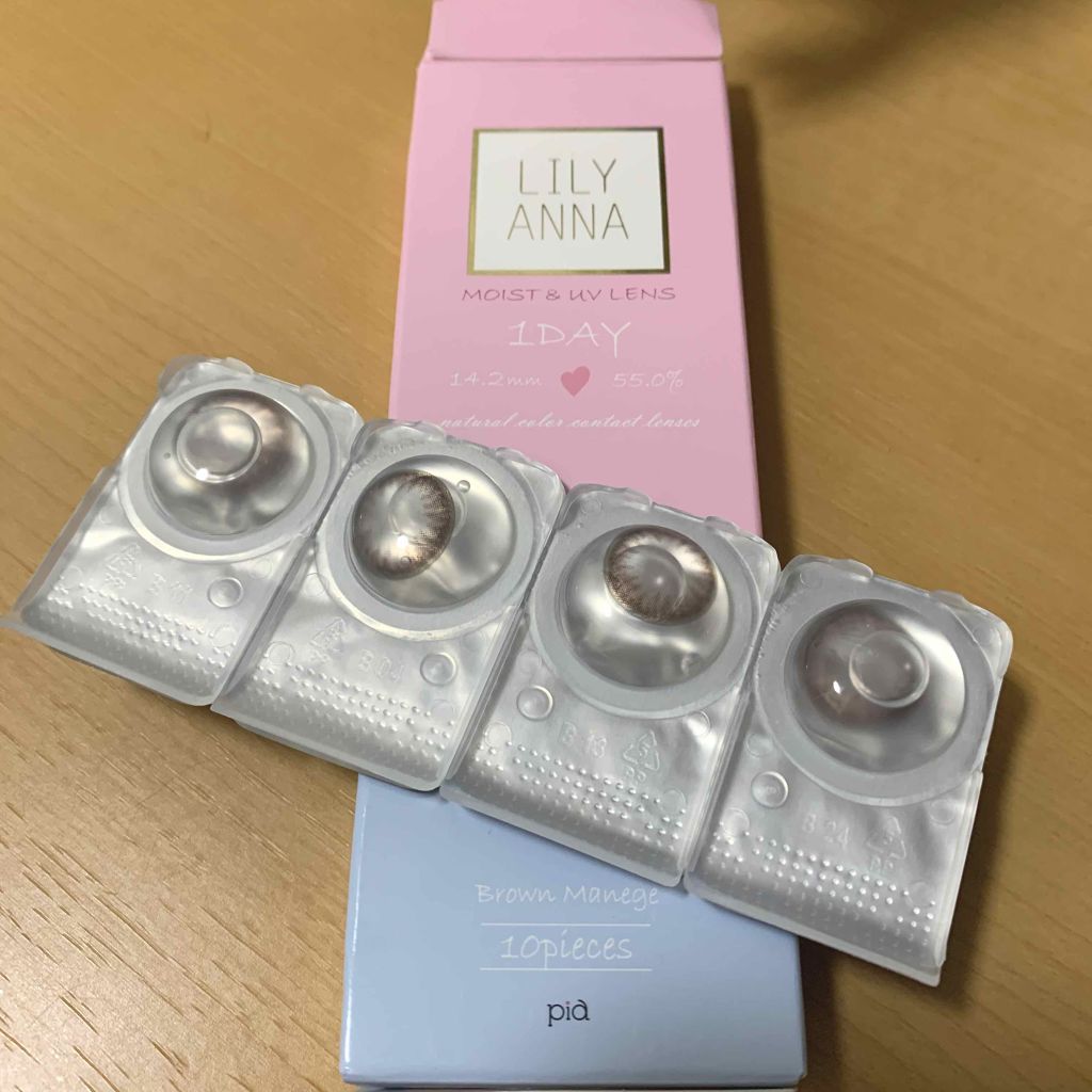 LILY ANNA/LILY ANNA/カラーコンタクトレンズを使ったクチコミ（1枚目）
