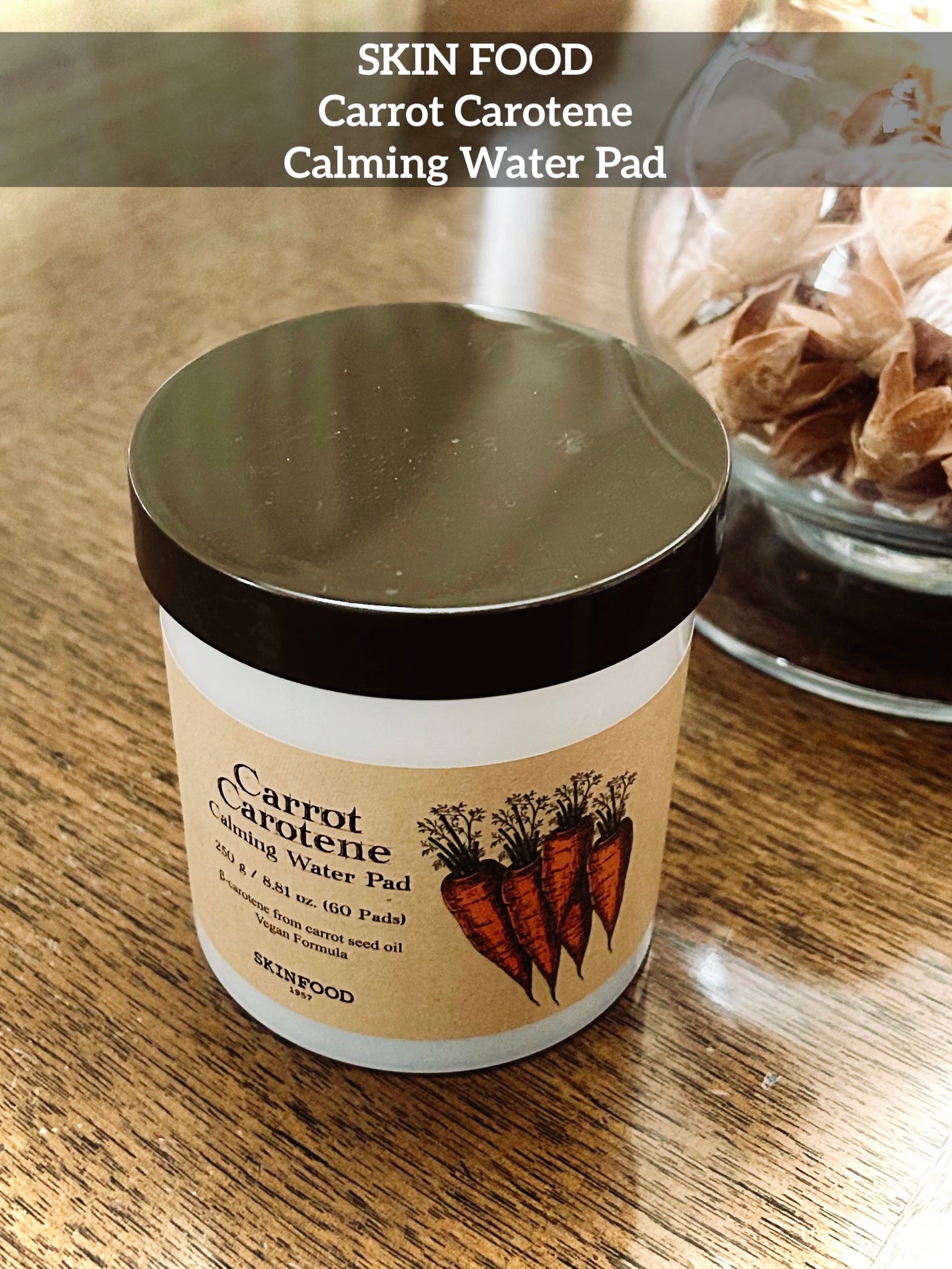 キャロットカロテン カーミングウォーターパッド/SKINFOOD/トナーパッドを使ったクチコミ(1枚目)