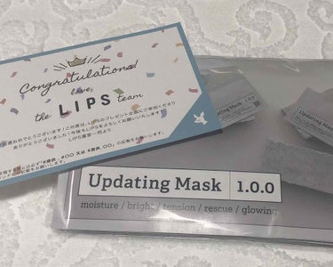 Updating Mask 1.0.0 Type M（保湿）／moisture 1セット5枚入り/meol/シートマスク・パックを使ったクチコミ（1枚目）