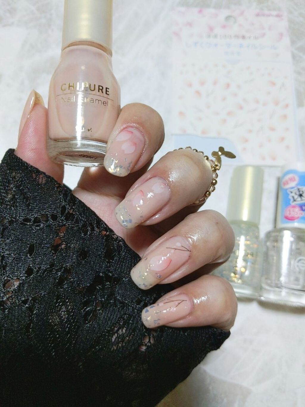 ネイル エナメル/ちふれ/マニキュアを使ったクチコミ（2枚目）