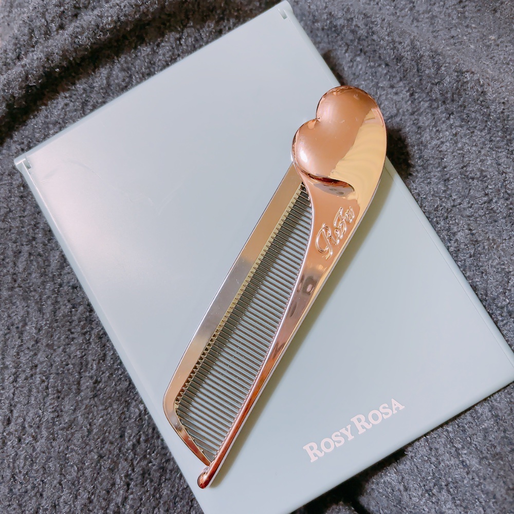 リアルックミラー 通常サイズ アイスブルー(限定)/ロージーローザ/その他化粧小物を使ったクチコミ（1枚目）