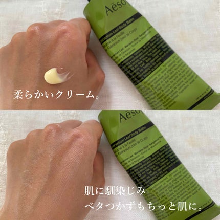 ゼラニウム ボディスクラブ/Aesop/ボディスクラブを使ったクチコミ(4枚目)