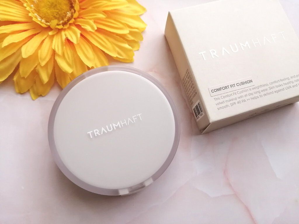 Comfort Fit Cushion /TRAUMHAFT/クッションファンデーションを使ったクチコミ（1枚目）