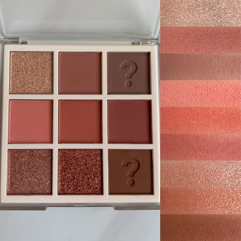 9色アイシャドウパレット/FOCALLURE/アイシャドウパレットを使ったクチコミ（3枚目）