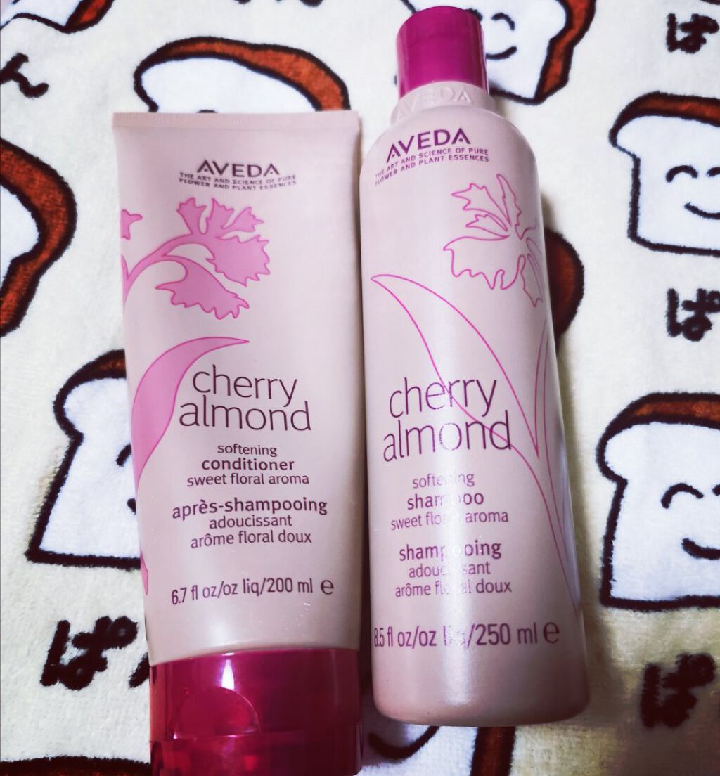 〜チェリー アーモンド シリーズ〜 ソフトニング シャンプー/コンディショナー/AVEDA/サロンシャンプーを使ったクチコミ(1枚目)