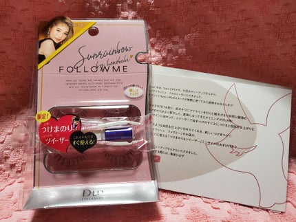 ディーアップ アイラッシュ FOLLOWME/D-UP/つけまつげを使ったクチコミ(1枚目)