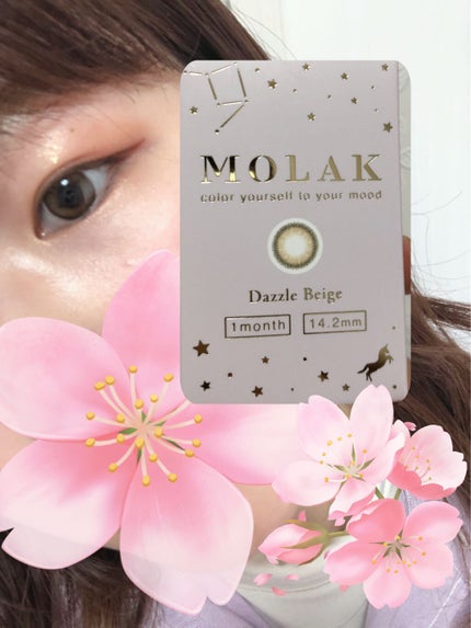 MOLAK 1month/MOLAK/1ヶ月(1MONTH)カラコンを使ったクチコミ(1枚目)