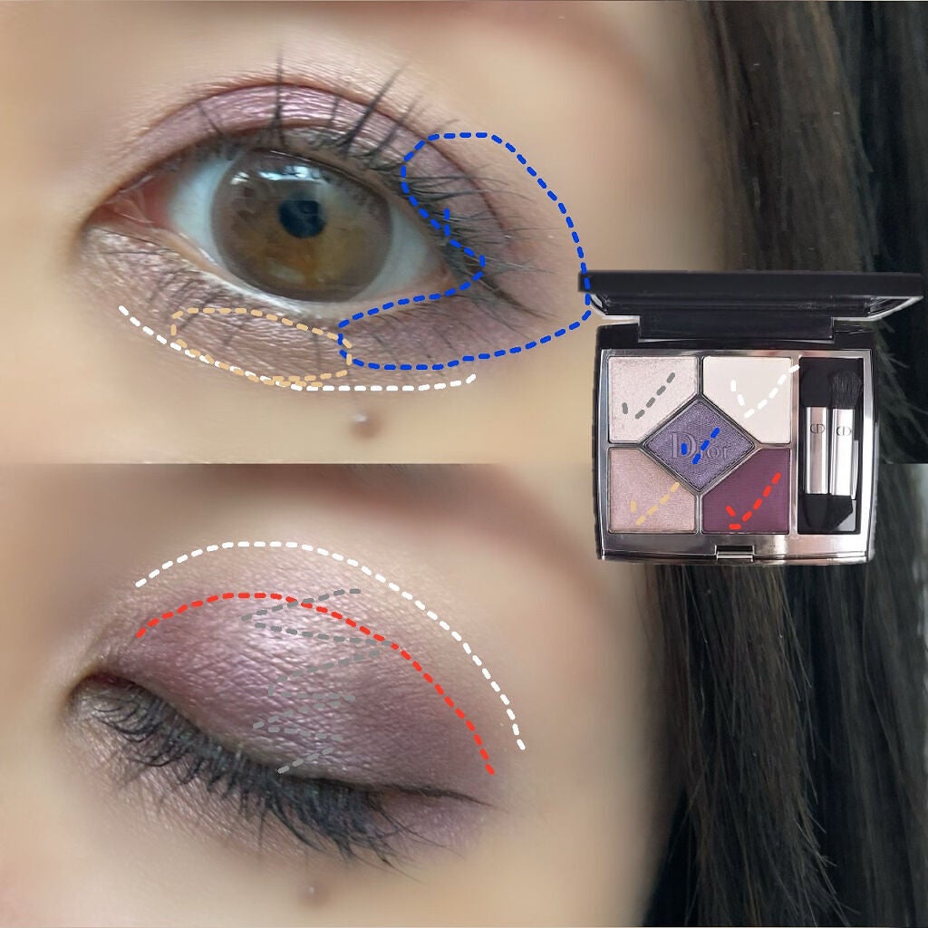 【旧】サンク クルール クチュール/Dior/アイシャドウパレットを使ったクチコミ(2枚目)