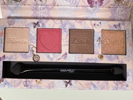 恋愛物語 4色アイシャドウパレット/FLORTTE/アイシャドウパレットを使ったクチコミ(2枚目)