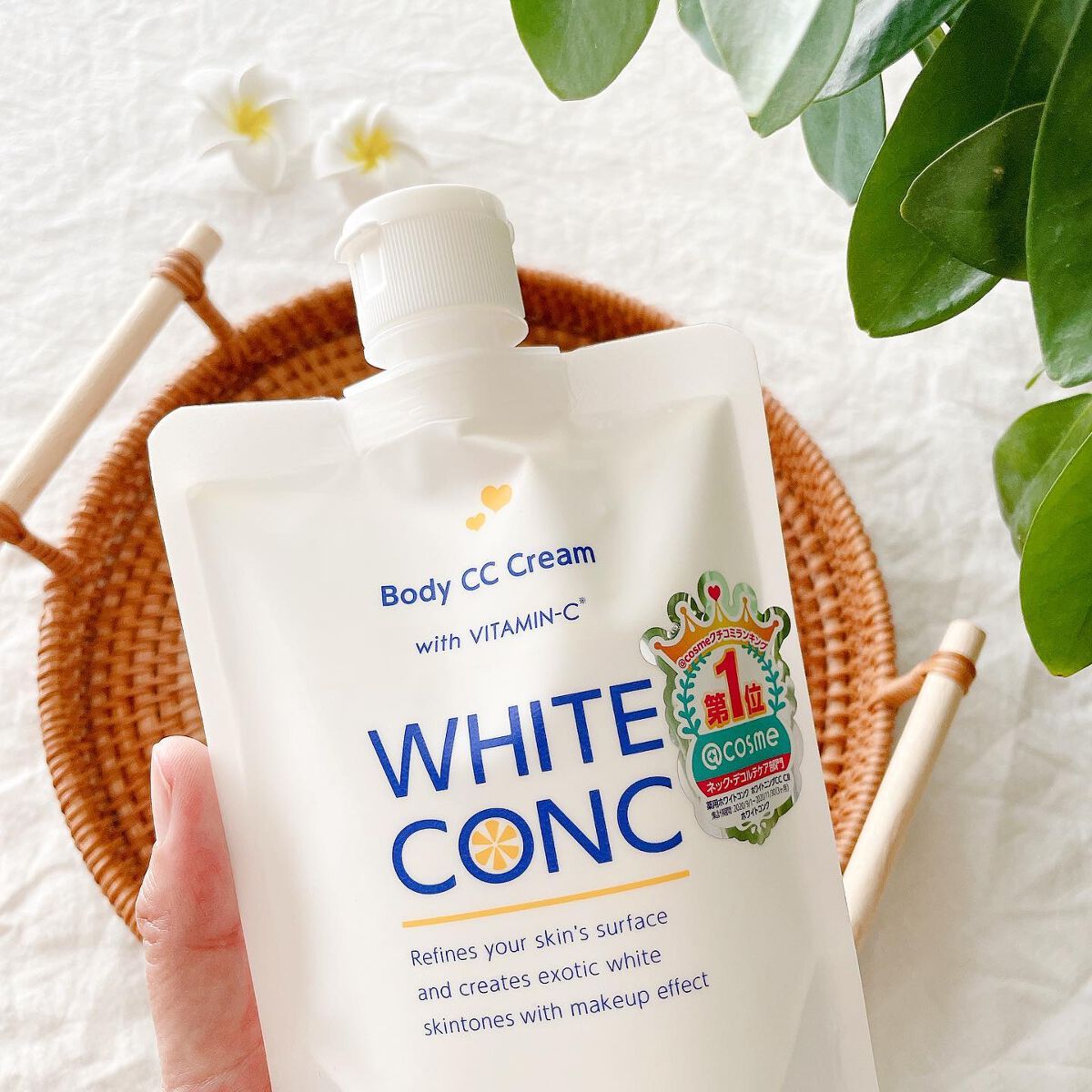 薬用ホワイトコンク ホワイトニングCC CII/ホワイトコンク/ボディクリームを使ったクチコミ（2枚目）