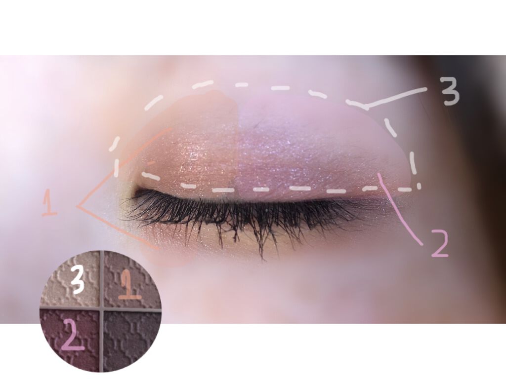 グロッシーリッチ アイズ N/Visée/アイシャドウパレットを使ったクチコミ(5枚目)