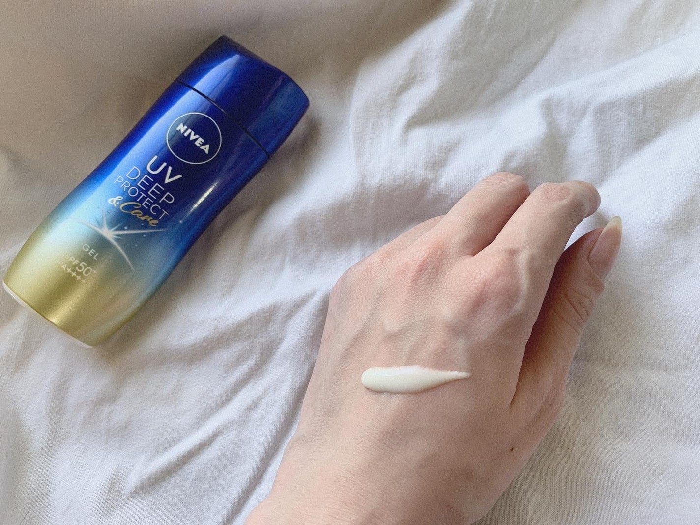 ニベアUV ディープ プロテクト&ケア ジェル/ニベア/日焼け止めジェルを使ったクチコミ(2枚目)