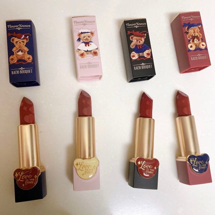 Love Bear マットリップスティック/FlowerKnows/口紅を使ったクチコミ(2枚目)