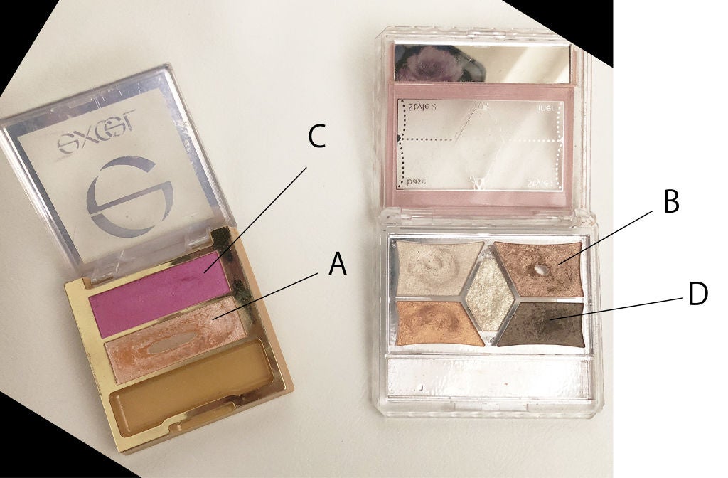 デュアルアイシャドウ N/excel/アイシャドウパレットを使ったクチコミ(3枚目)