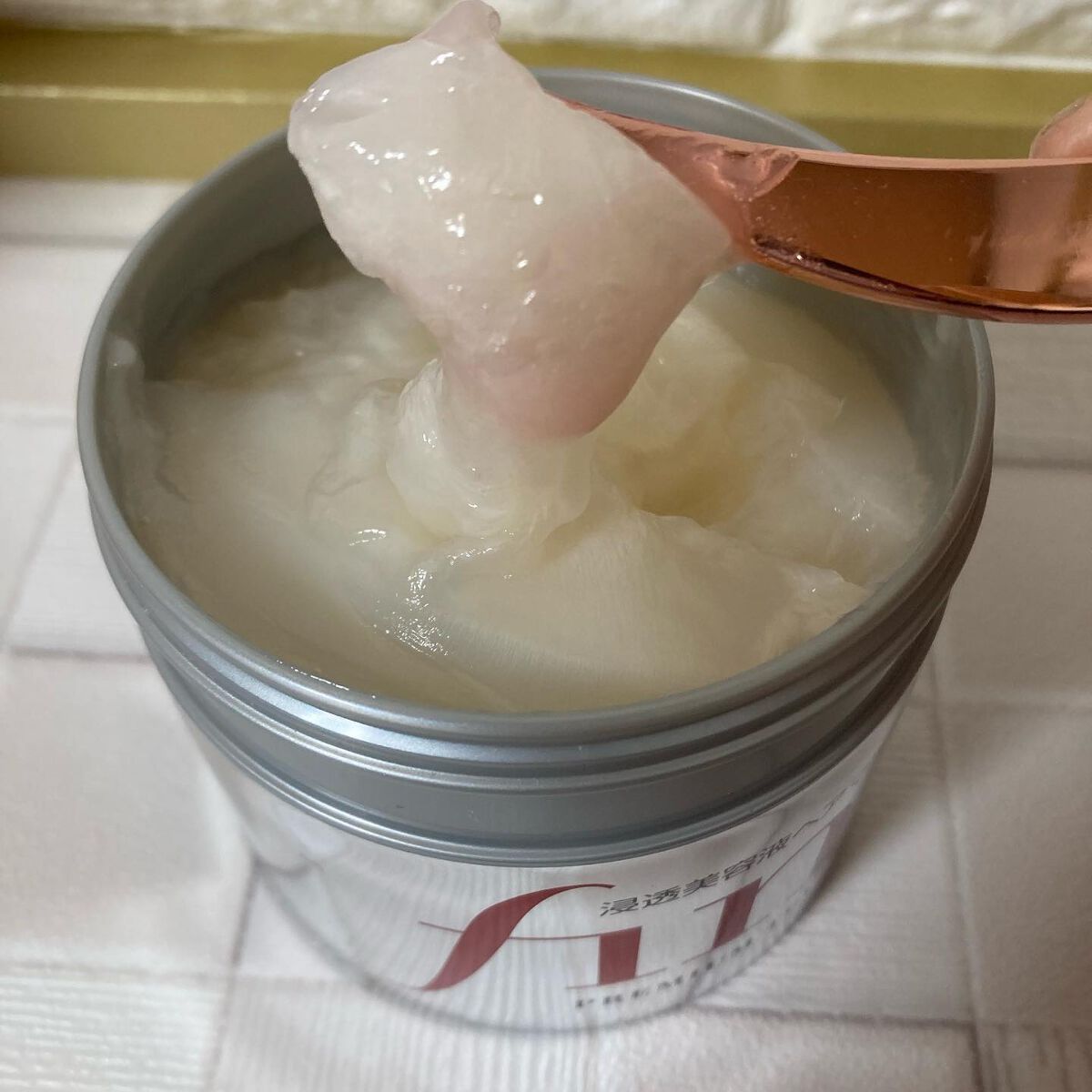 フィーノ　プレミアムタッチ　濃厚美容液ヘアマスク/フィーノ/ヘアマスク・ヘアパックを使ったクチコミ（3枚目）